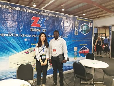 Exhibition in Johannesburg, South Africa